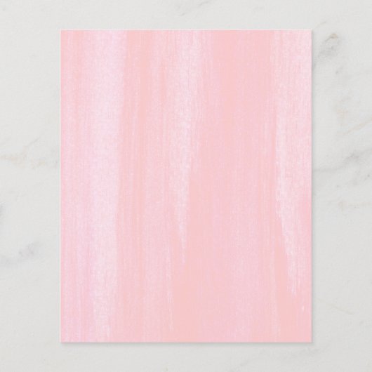 Succulents Greenery Pink Floral Date Night Ideas (Rückseite)