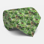 Succulents Krawatte (Gerollt)