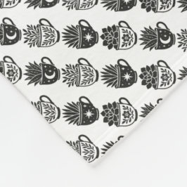 Succulents Mugs Fleecedecke