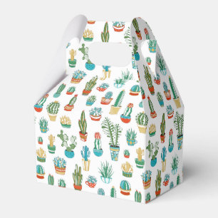 Succulents-Muster Geschenkschachtel
