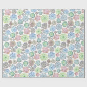 Succulents-Packpapier Geschenkpapier (Flach)