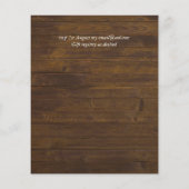 Succulents Pink Blush Mint Green Budget Hochzeit (Rückseite)