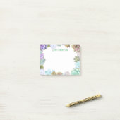 Succulents-Post-it-Zettelauflage Post-it Klebezettel (Auf Schreibtisch)