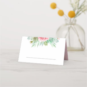 Succulents Wedding Platzkarte