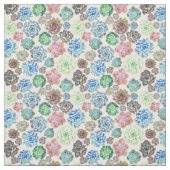 Succulentsentwurfsgewebe Stoff (Muster)