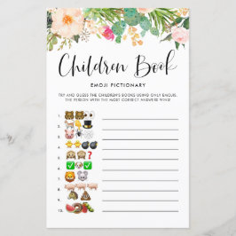 Succules Children buchen Emoji Pictionary Game