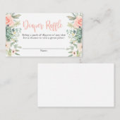 Succules Diaper Raffle Begleitkarte (Vorne/Hinten)