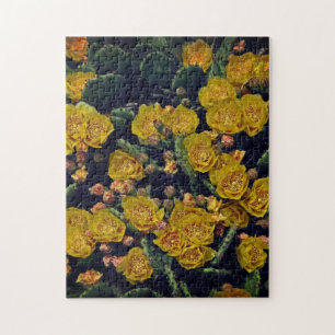 Succules Garden Yellow Floral Spring Summer Gift Puzzle