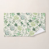 Succules & Green Blätter Badetuch Set (Handtuch)