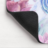 Succules Modern Chic Marmorgarten Fiesta Garden Mousepad (Ecke)