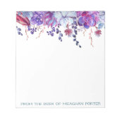 Succules Personalisiert Notepad - Aus dem Schreibt Notizblock (Vorderseite)