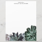 Succulous Personalisiert Paper Sheet (Vorderseite)