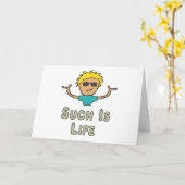 Such Is Life Karte (Gelbe Blume)