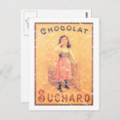 Suchard Chocolate - erschüttert Postkarte (Vorne/Hinten)