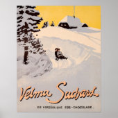 Suchard Velma, Die Vorzüjegeschokolade Poster (Vorne)