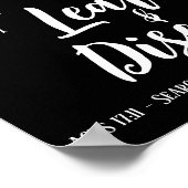 Suchbegriff Schwarz Poster (Ecke)