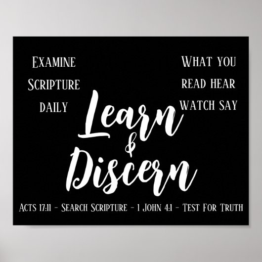 Suchbegriff Schwarz Poster (Vorne)