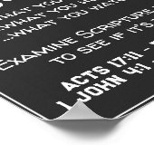 Suchbegriff Schwarz & Weiß Poster (Ecke)