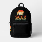 SUCHE BEDRUCKTER RUCKSACK (Vorderseite)