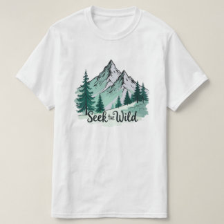 Suche das Wilde" Vintage T-Shirt |