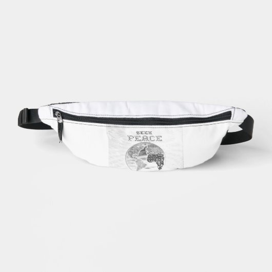 Suche Frieden Bibel Bauchtasche (Vorderseite)