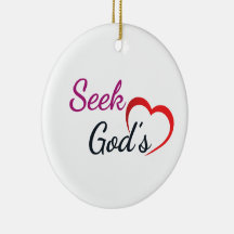 Suche Gottes Herz - Rund