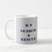 Suche K9 und Rettung Kaffeetasse (Links)