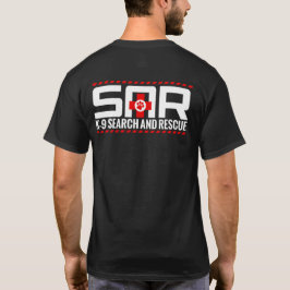 Suche K-9 und Rettung - SAR T-Shirt