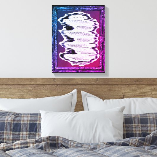 Suche Leinwanddruck (Insitu (Schlafzimmer))