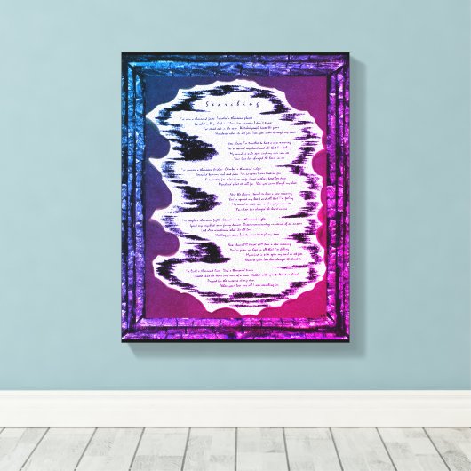 Suche Leinwanddruck (Insitu (Holzboden))