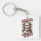 Suche mich nach Gott Schlüsselanhänger (Vorderseite)