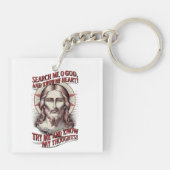 Suche mich nach Gott Schlüsselanhänger (Rückseite)