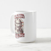 Suche mich, o Gott Kaffeetasse (Vorderseite Links)