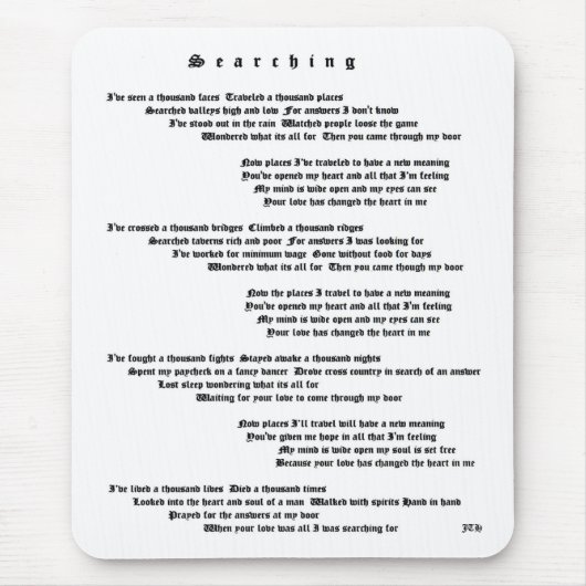 Suche Mousepad (Vorne)