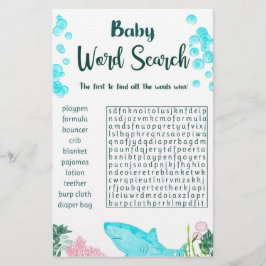 Suche nach Baby Showspielkarten Briefpapier