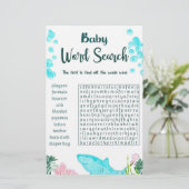 Suche nach Baby Showspielkarten Briefpapier (Stehend Vorderseite)