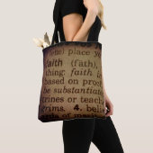 Suche nach Bedeutung - Glaube Tasche (Von Nahem)