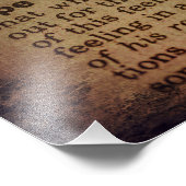 Suche nach Bedeutung - Hoffnung Fotodruck (Ecke)