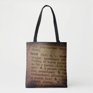 Suche nach Bedeutung - Liebe Tasche