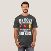 Suche nach Bugs Insect Funny Entomologist T-Shirt (Vorne ganz)