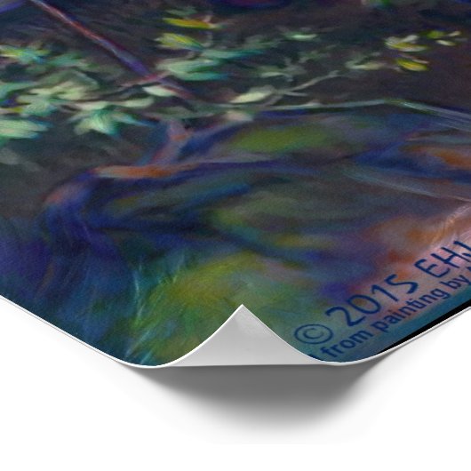 Suche nach dem Bild der Schafe auf der Leinwand Poster (Ecke)