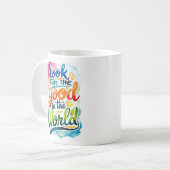 Suche nach dem Guten in der Tasse der Welt (Vorderseite Links)