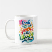 Suche nach dem Guten in der Tasse der Welt (Links)