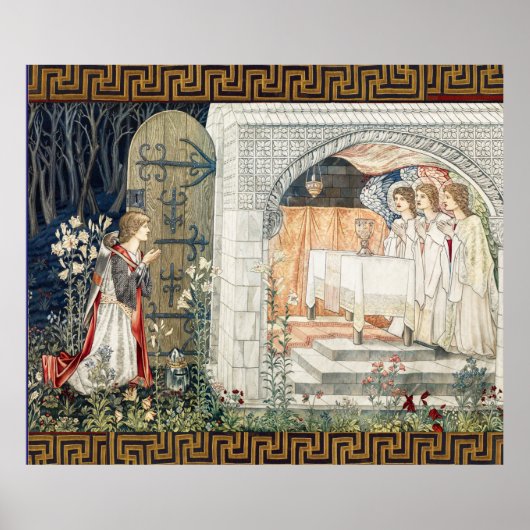 Suche nach dem Heiligen Gral, Vision der Engel nac Poster (Vorne)