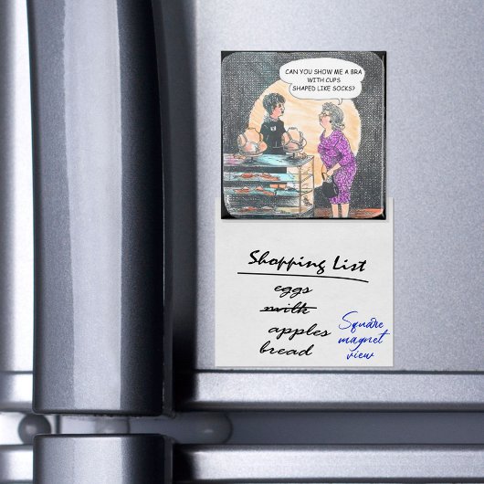 Suche nach dem richtigen Bra Magnet