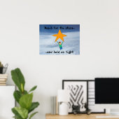 Suche nach dem Sternenposter Poster (Heimbüro)