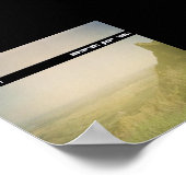 "Suche nach dir"-Wandausdruck Poster (Ecke)