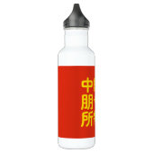 Suche nach einem chinesischen Freund ~ Hanzi Sprac Trinkflasche (Links)