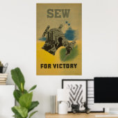 Suche nach einem Sieg - Weltposter Poster (Heimbüro)