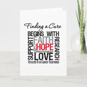 Suche nach einer Heilung für Hirnkrebs Karte